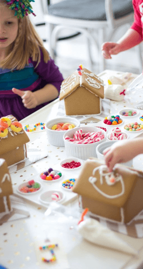 Decorate your Gingerbread House