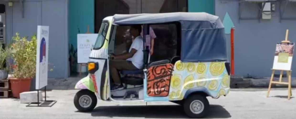 Ride in our Avenue Tuk-Tuks