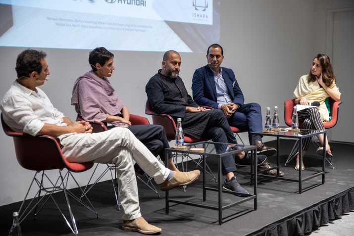 Nabila Abdel Nabi took part in Alserkal’s symposium Temporary Spaces: Exchanges in Art, Architecture and Photography in the UAE in November 2019.