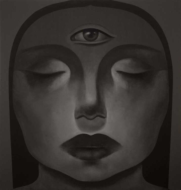 Safwan Dahoul, Dream 186, 2021, Acrylic on canvas, 210 x 200 cm